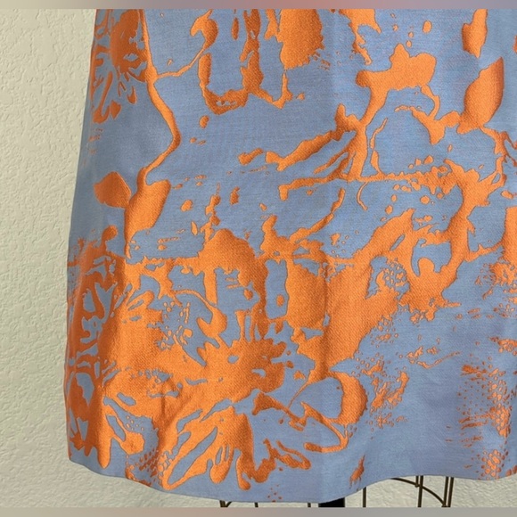 Lafayette 148 Wilkerson Jacquard floral silk. Dress - Picture 2 of 11